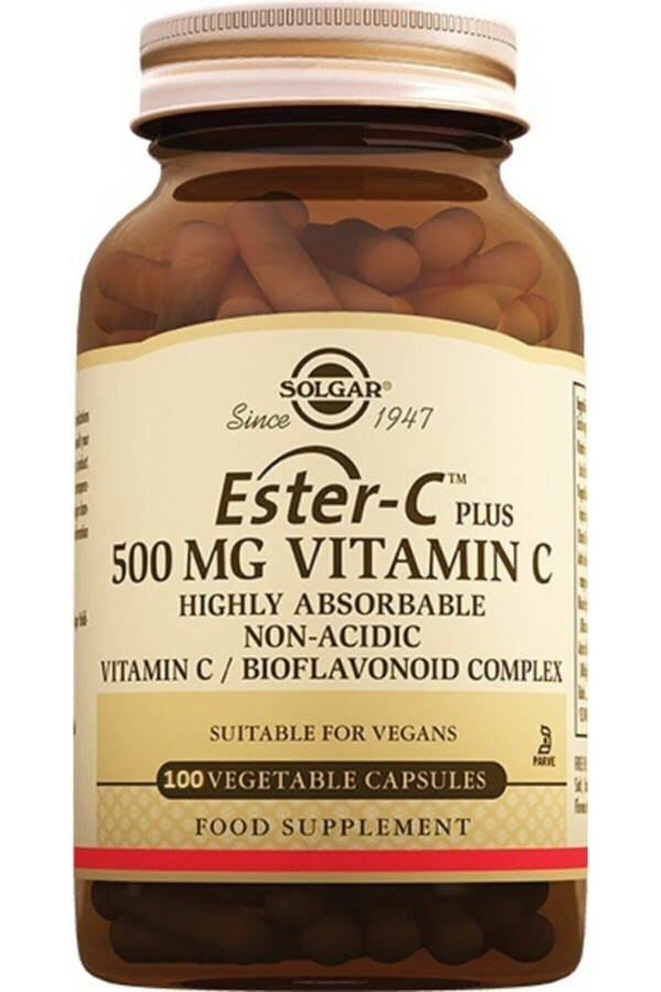 Ester C Plus 500 Mg 100 Capsules - 6