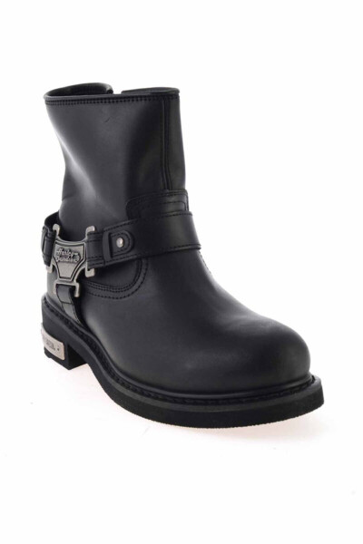 Estes Black Leather Men's Boots - 3