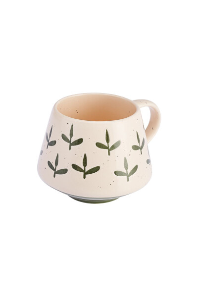 Ethnic Grass Mug 480 ml Green - 4