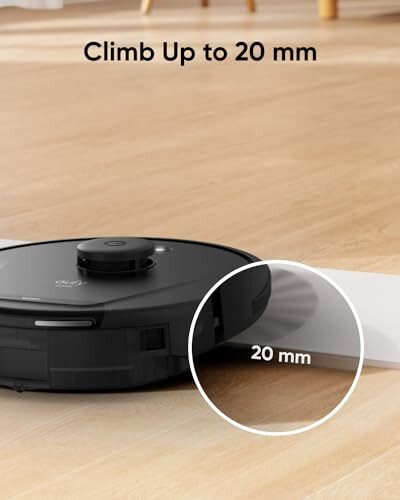 eufy L50 Robot Vacuum with 4,000 Pa Powerful Suction, Precise iPath Laser Navigation, Customizable Al Mapping, Climb Up to 20 mm, Ideal for Hard Floor, Tile, and Carpet - 4