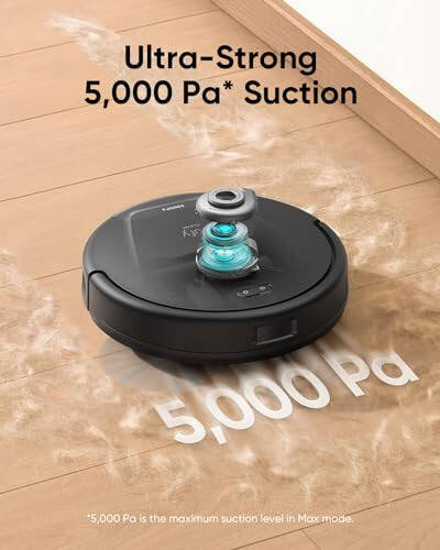 eufy L60 Robot Vacuum with Self Empty Station, Hair Detangling Technology, Up to 60 Days Hands Free Cleaning, 5,000 Pa Suction, Remove Hair, Dust (Renewed) - 4