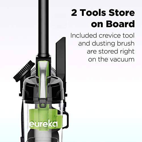 Eureka Powerful Bagless Upright Carpet and Floor Airspeed Ultra-Lightweight Vacuum Cleaner, w/Replacement Filter, Green - 4