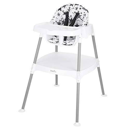 Evenflo 4-in-1 Eat & Grow Convertible High Chair, Polyester - 25