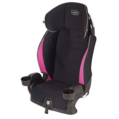 Evenflo Chase Sport Harnessed Booster Car Seat, Jayden 18x18.5x29.5 Inch (Pack of 1) - 12