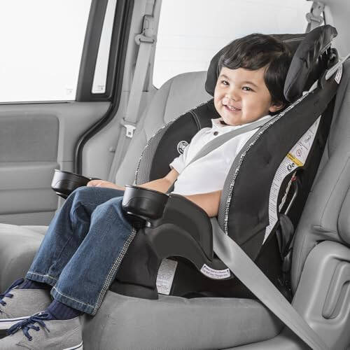 Evenflo Chase Sport Harnessed Booster Car Seat, Jayden 18x18.5x29.5 Inch (Pack of 1) - 7