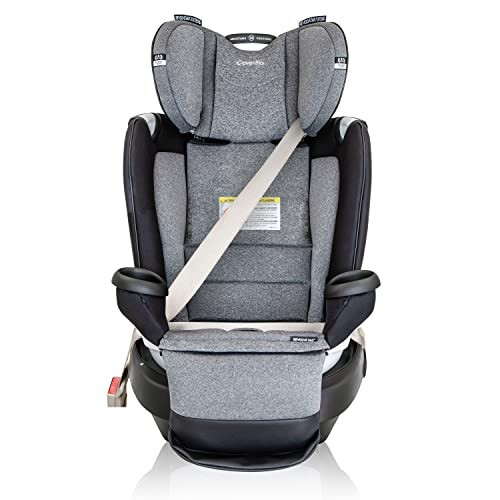 Evenflo Gold Revolve360 Extend All-in-One Rotational Car Seat with SensorSafe (Moonstone Gray) - 2