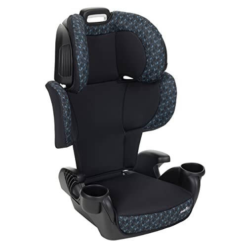 Evenflo GoTime LX Booster Car Seat (Quincy Blue) - 10