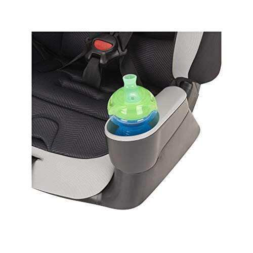 Evenflo Maestro Sport Harness Highback Booster Car Seat, 22 to 110 Lbs., Granite Gray, Polyester - 6