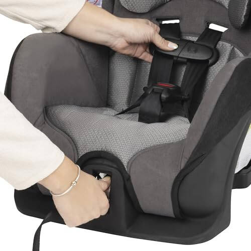 Evenflo Tribute LX 2-in-1 Lightweight Convertible Car Seat, Travel Friendly (Saturn Gray) - 5