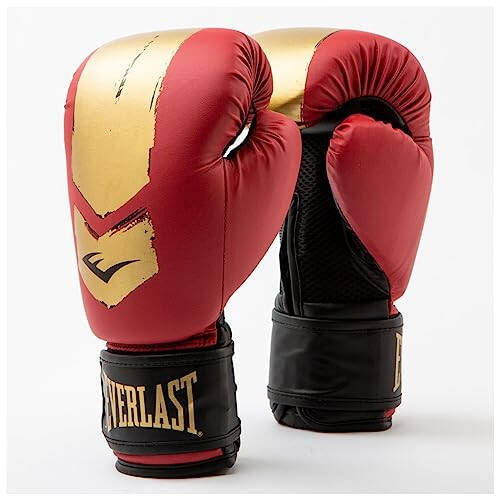 Everlast Prospect 2 Antrenman Eldivenleri - Gelişmiş Bilek Sarımı Desteği İçin - Bilek Stabilitesi ve Güvenli Uyum İçin Cırt Cırt Kapanış - Antrenman ve Sparring İçin İdeal - 5