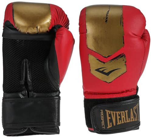 Everlast Prospect 2 Antrenman Eldivenleri - Gelişmiş Bilek Sarımı Desteği İçin - Bilek Stabilitesi ve Güvenli Uyum İçin Cırt Cırt Kapanış - Antrenman ve Sparring İçin İdeal - 2