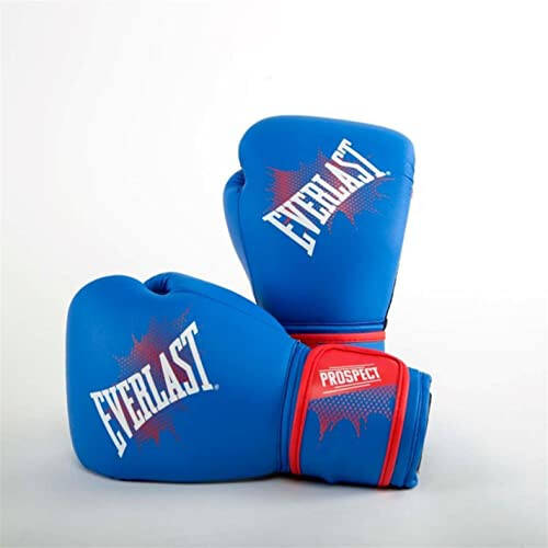 Everlast Prospect Youth Training Gloves, Blue, Red - 1