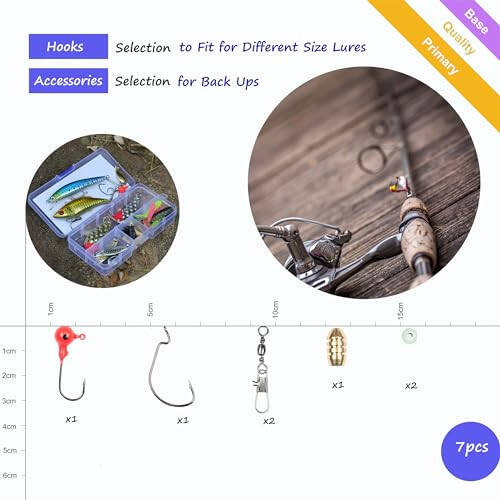 EXAURAFELIS Fishing Lures Set Fish Lure kit for Bass Trout Salmon Freshwater Fish Tackle kit Including Plastic Shrimp Worm Bait Spoon Grasshopper Crankbait Jigs Hooks Fishing Gear and Equipment - 6