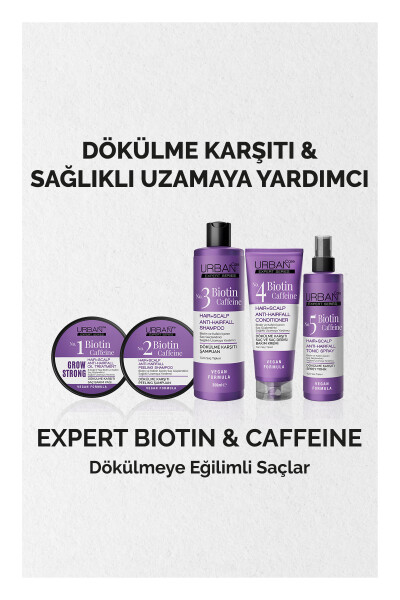 Expert Biyotin ve Kafein Dökülme Karşıtı Saç Bakım Şampuanı - Hızlı Uzamaya Yardımcı - 350 ml - 21