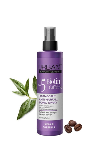 Expert Series Biotin and Caffeine Anti-Hair Loss Tonic - Helps Hair Grow Faster - 200 ML - 9