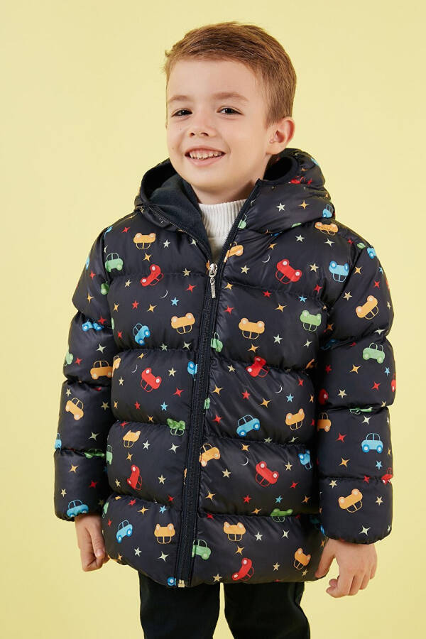 Extra Padded Hooded Puffer Jacket with Soft Fleece Lining 5763003 - 7