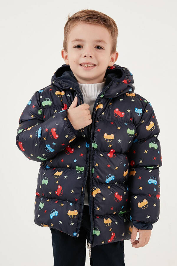 Extra Padded Hooded Puffer Jacket with Soft Fleece Lining 5763003 - 8