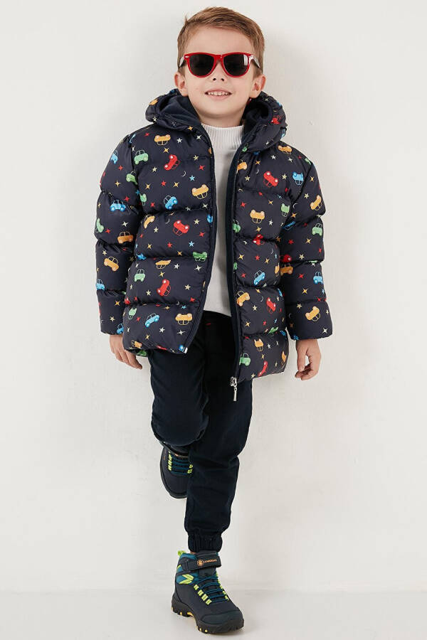 Extra Padded Hooded Puffer Jacket with Soft Fleece Lining 5763003 - 9