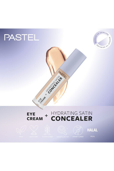 Eye Cream Hydrating Satin Concealer - Under Eye Concealer 62 Ivory - 24