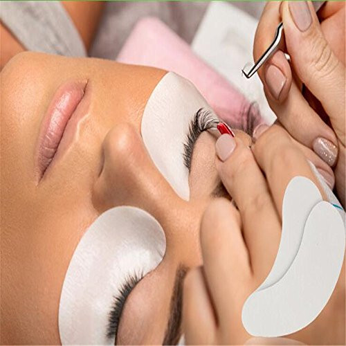 Eye Gel Patches, Under Eye Pads Lint Free Lash Extension Eye Gel Patches for Eyelash Extension (100) - 4