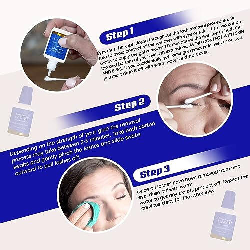 Eyelash Extension Remover and Lash Remover for Lash Extensions - Eyelash Glue Remover Dissolves Eyelash Extension Glue by Existing Beauty Lashes 15 ml - 2