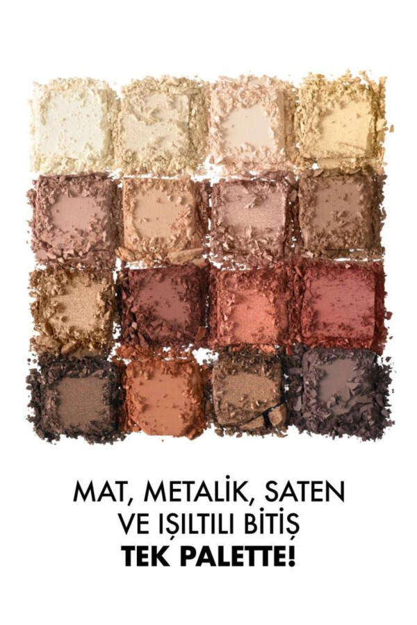 Eyeshadow Palette - Ultimate Shadow Pallette Warm Neutrals 800897017644 - 16