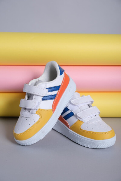 Ezra Air Kalın Taban Bantlı Unisex Bebek Çocuk Sneaker - 5