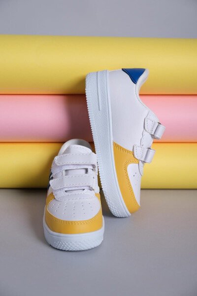 Ezra Air Kalın Taban Bantlı Unisex Bebek Çocuk Sneaker - 6