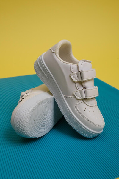 Ezra Air Kalın Taban Bantlı Unisex Bebek Çocuk Sneaker - 8