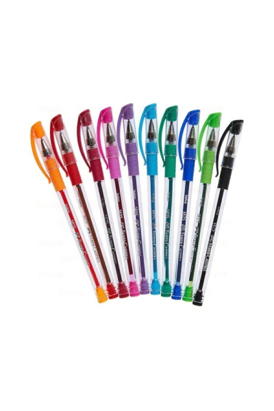 Faber 1425 0.7 Mm Needle Point Ballpoint Pen 10 Colors - 6