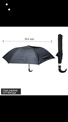 <p>Fabr Lot of 60pcs Foldable Rain Umbrella Automatic Open Stylish Medium Black Umbrel Umbrellas for rain Compact umbrella Travel umbrella Unbrella's for rain Mini umbrella Small umbrella</p> - 3