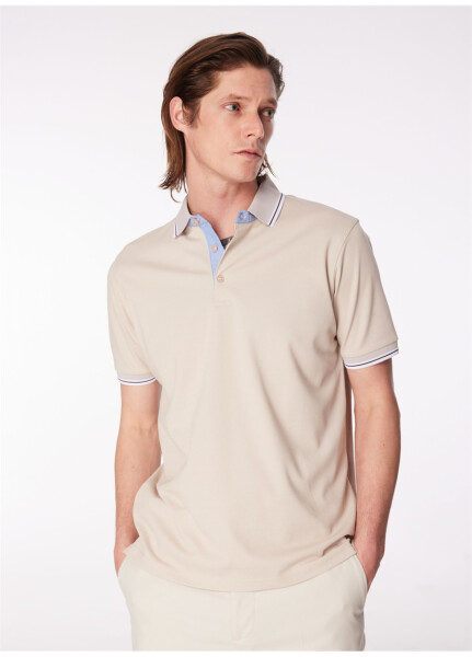 Fabrika Comfort Beige Polo T-Shirt - 8