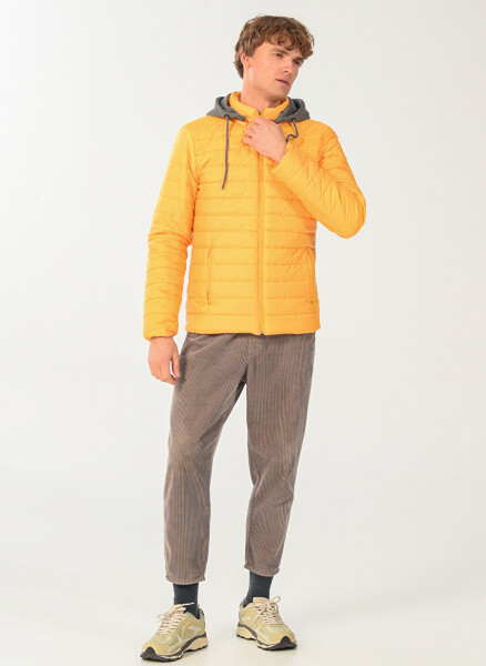 Fabrika Yellow Men's Jacket Brmodel9 - 4