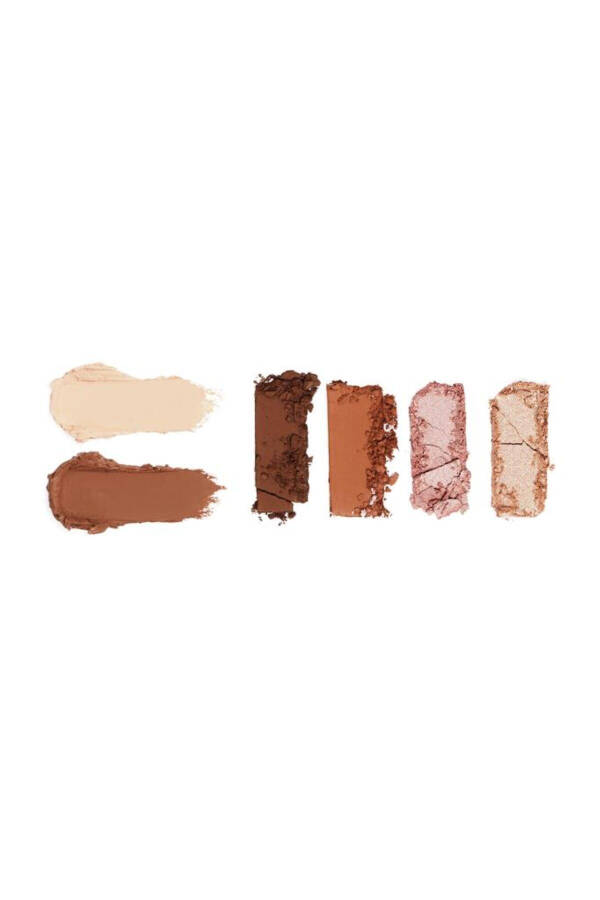 Face Lift Palette Light To Medium Blush, Contour and Bronzer Palette - 8