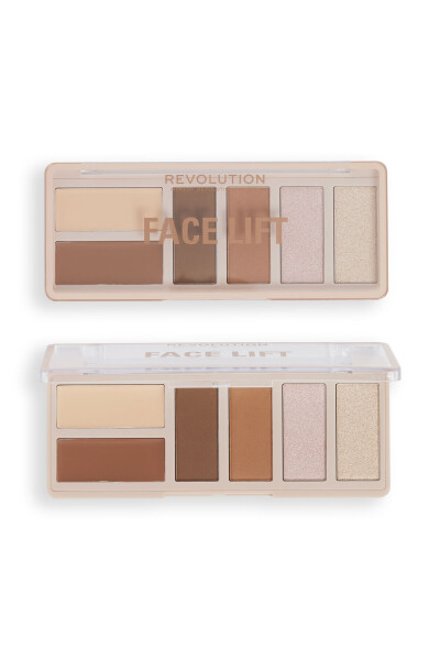 Face Lift Palette Light To Medium Blush, Contour and Bronzer Palette - 11