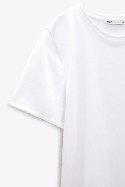 FADE EFFECT SHORT SLEEVE T-SHIRT - White - 10