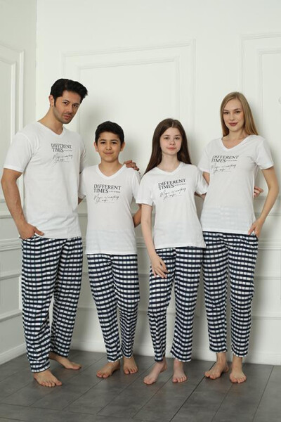 Family Combed Cotton Pajama Set (mother - daughter) 50113 Sold Separately. Prices Are Different - 1