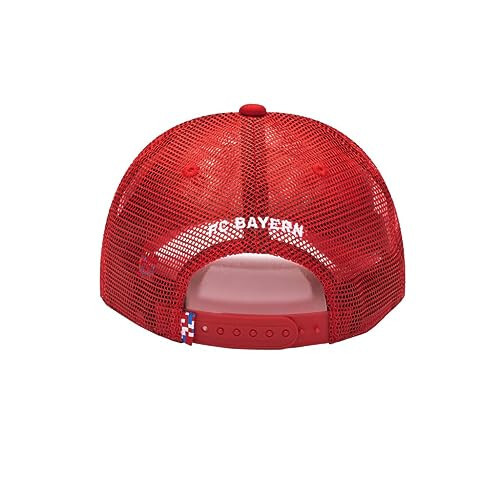 Fan Ink Bayern Munich - Qizil va Oq Klub Mürekkebi Trucker Shlyapasi - 4