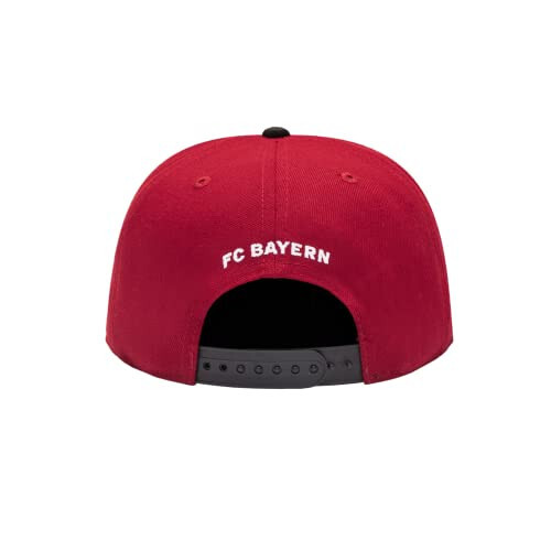 Fan Ink Bayern Münih 'Amerika'nın Oyunu' Ayarlanabilir Snapback Futbol Şapkası Kırmızı/Siyah - 4