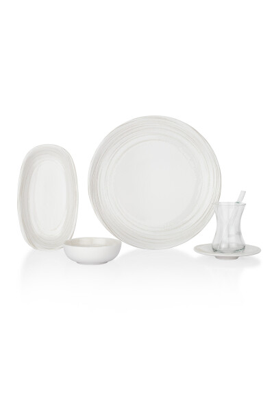 Farina Breakfast Set - 32 Pieces - Cream - 10