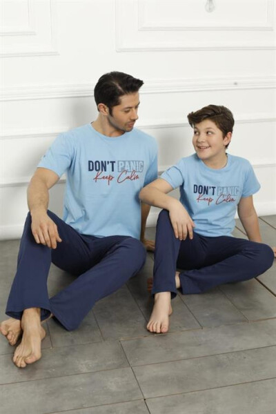 Father Son Blue Family Pajamas Set Sold Separately 50102 - 2