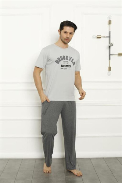 Father Son Gray Family Pajamas Set Sold Separately 50102 - 6