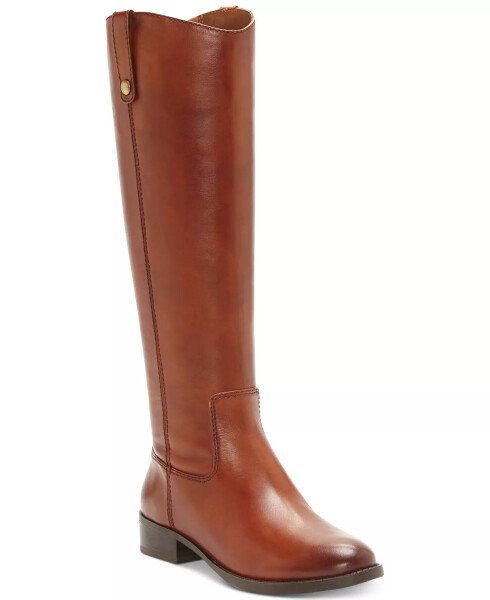 Fawne Riding Leather Boots, Created for Modazone Cognac - 1