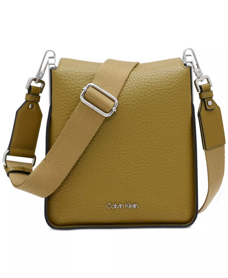 Fay Small Adjustable Crossbody with Magnetic Top Closure Olive Branch - 1