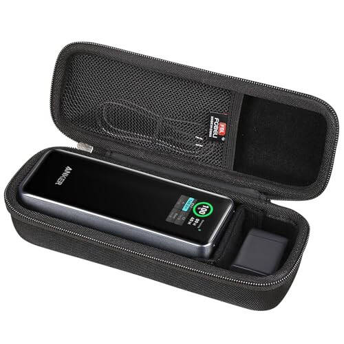 FBLFOBELI Hard Case Replacement for Anker Prime Power Bank 27650mAh 250W, Also Fits Anker 737 Power Bank (PowerCore 24K) + Anker 715 Charger (Nano II 65W) Comb, Case Only - 1