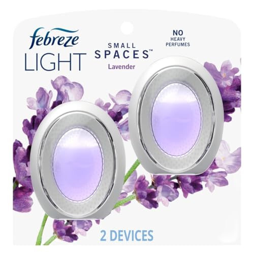 Febreze LIGHT Kichik Xonalar uchun Havo Tozalagich Lavanda, 2 dona - 1