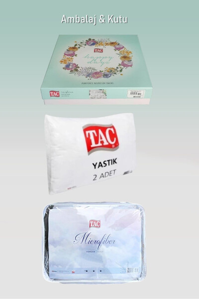 Felina Çift Kişilik Uyku Seti Krem - Nevresim + Yorgan + Yastık + Yastık Kılıfı - 6