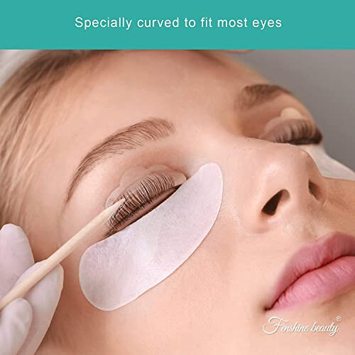 Fenshine 200 Pairs Eyelash Extension Eye Pads Lint Free Hydrogel Eye Patches Professional Under Eye Gel Pads for Lash Extensions Supplies - 4