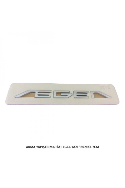 Fiat Egea Arma Bagaj Yazısı Yapıştırma 19cmx1.7cm 2879 - 3