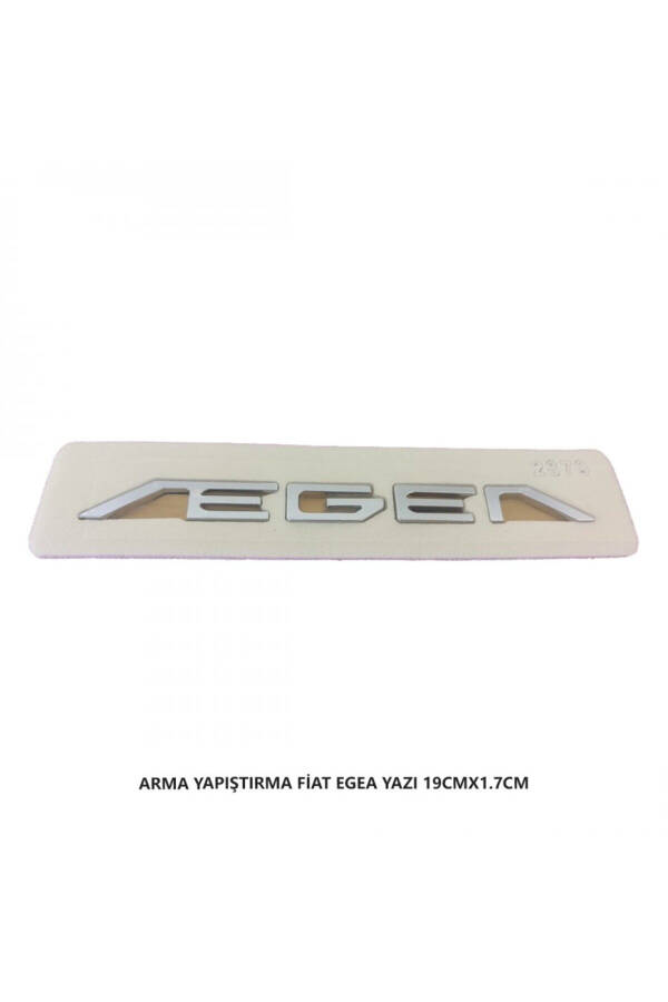 Fiat Egea Arma Bagaj Yazısı Yapıştırma 19cmx1.7cm 2879 - 3